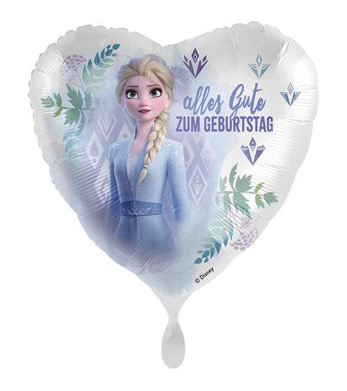 Dei Eiskönigin Elsa Frozen Folienballon Ballon Geburtstag Herz