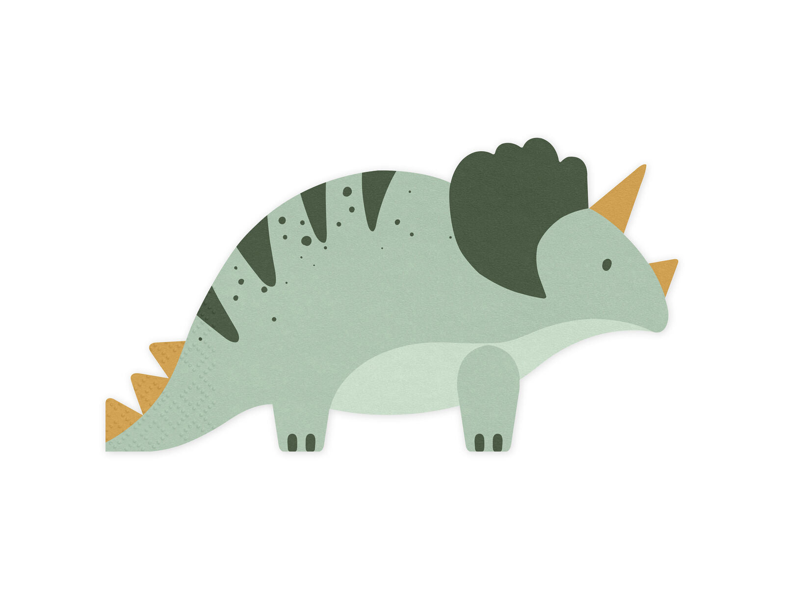 Dinosaurier Servietten Triceratops Kindergeburtstag