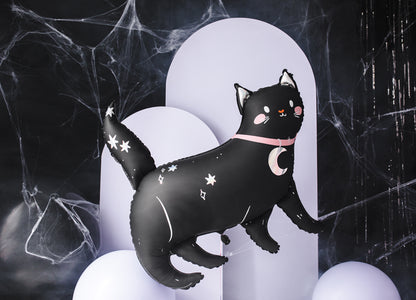 Folienballon Schwarze Katze