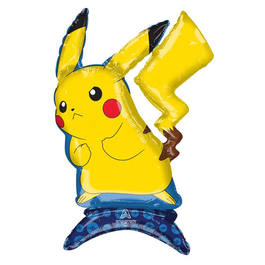 Folienballon Pokemon Pikachu Stehend Stand