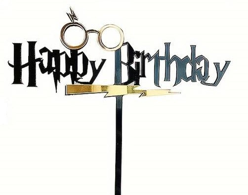 Harry Potter Caketopper Tortendeko Kindergeburtstag Geburtstag Party Zauberer