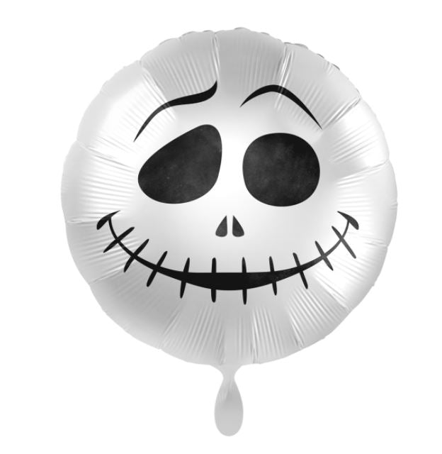 Folienballon Halloween Grusel Mumien Gesicht Scary Face Lustig