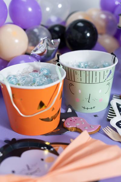 Halloween Eimer / Behälter für Süßigkeiten