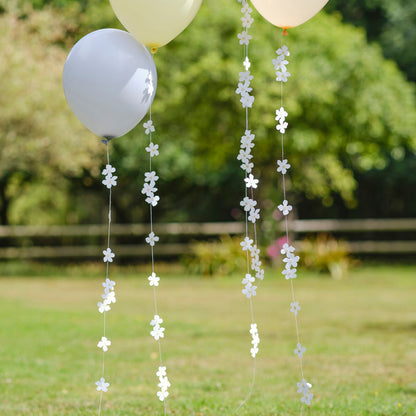 Blümchen Blumen Sommer Party Geburtstagsdeko Luftballon Schwänze Deko