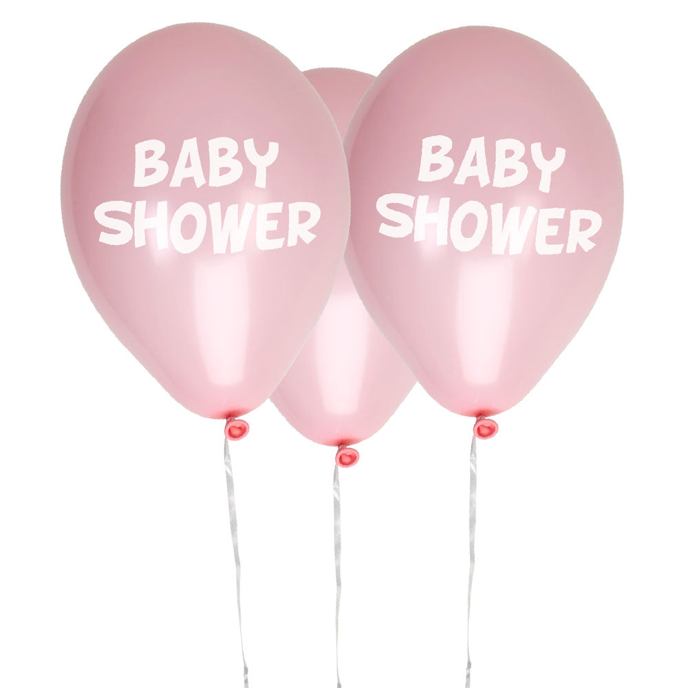 Latexballons Luftballons Rosa It's a Girl Baby Party