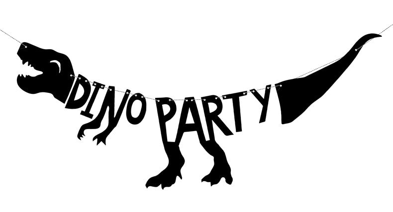 Dino Party Geburtstag Girlande