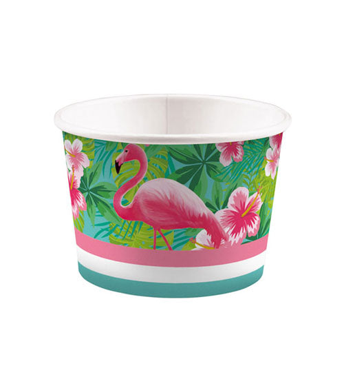 Snackbecher Eisbecher Flamingo Tropical Dschungel